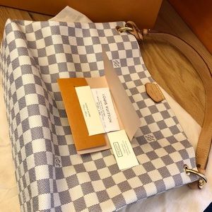 Louis Vuitton Graceful PM Damier Azur Bag